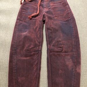 We The Free People Moxie Flocked Jeans!